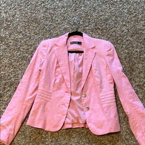 NY&Co pink blazer size 2.